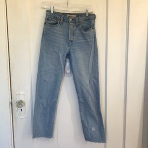 Levi Wedgie Straight leg jeans